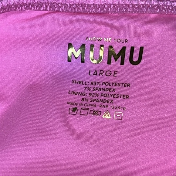 Show Me Your MuMu Silvana Bikini Bottom and float on top size XL and bottom L - Picture 12 of 13